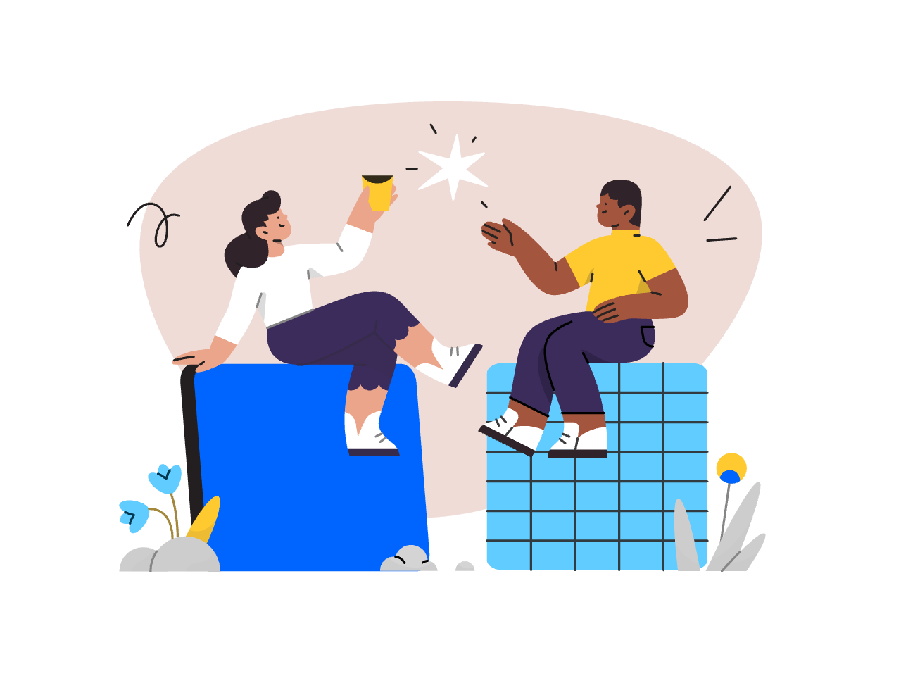 components illustration